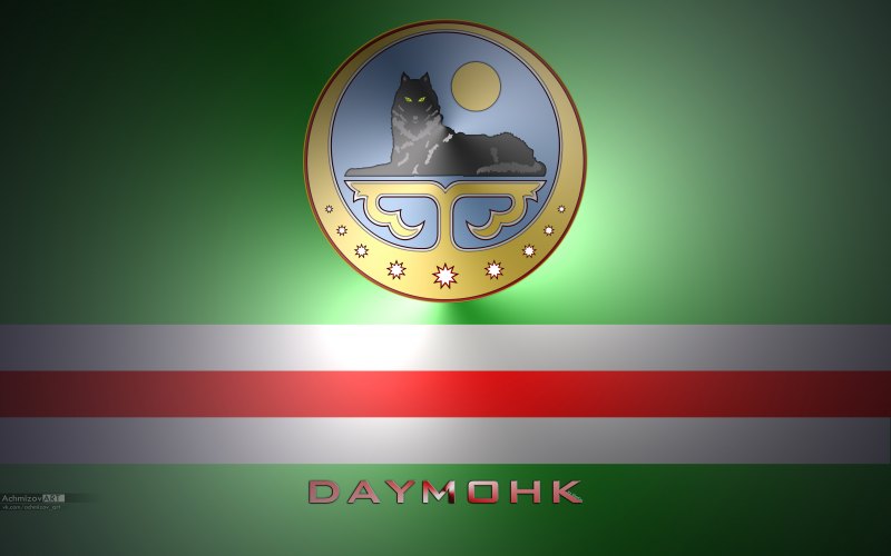 Флаг Чечни обои