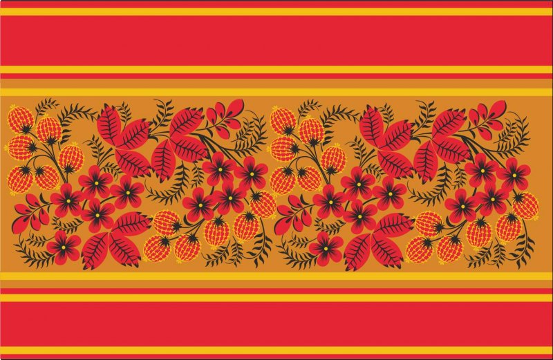 Хохлома роспись