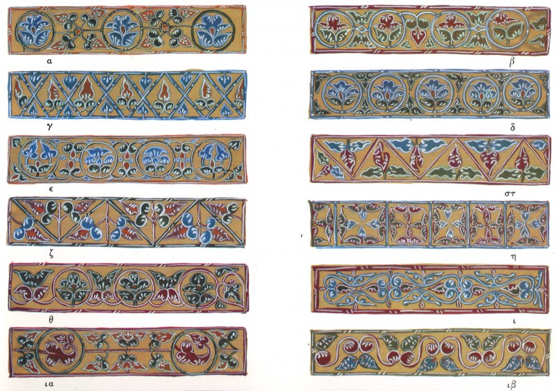 Византийский орнамент КРИН