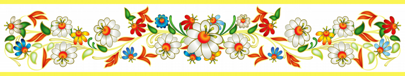 Растительный орнамент в цвете