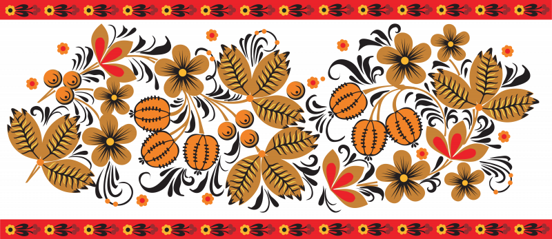 Хохлома орнамент