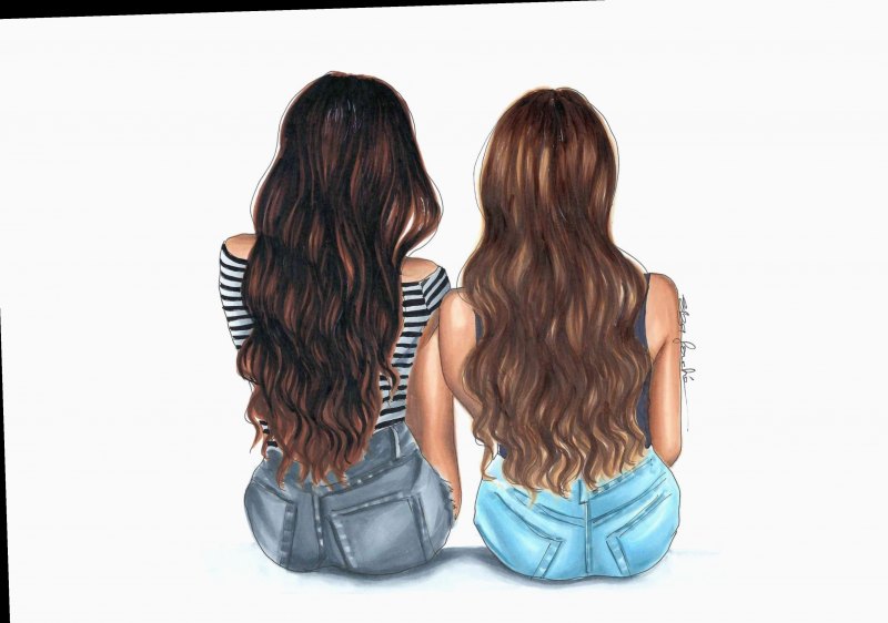 Подруги мультяшные