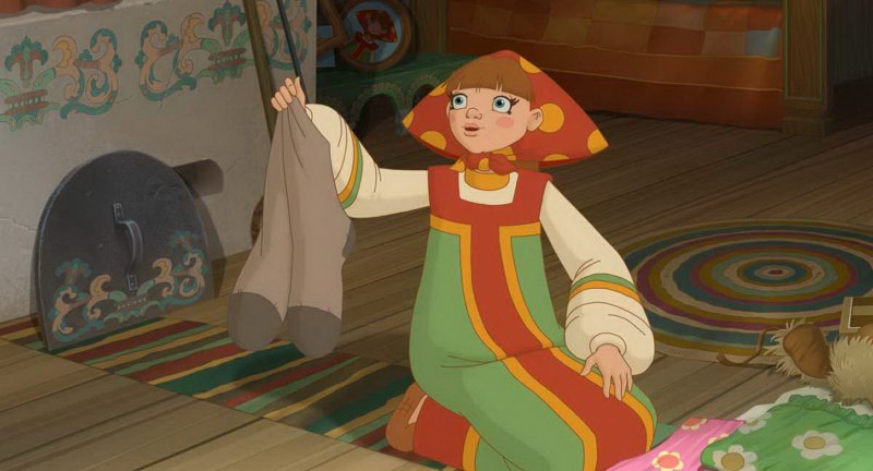 Три богатыря мультик Любава