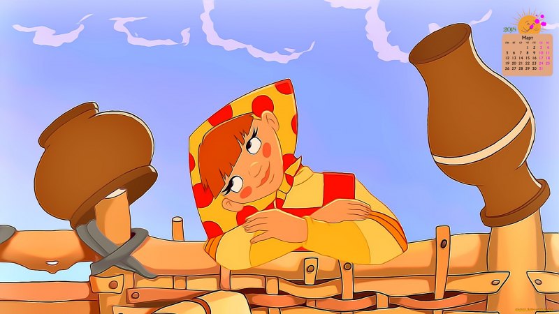 Алеша Попович мультик Любава