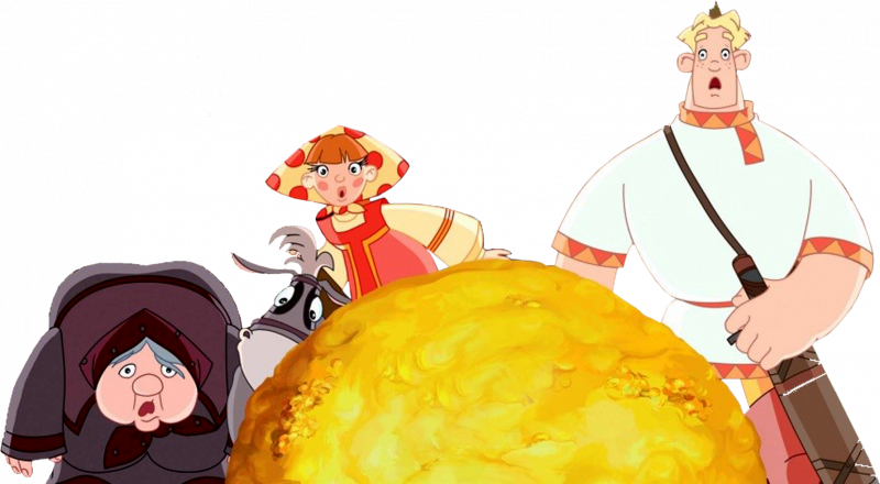 Алеша Попович и змей Горыныч