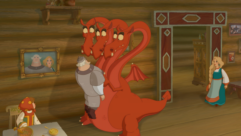 Три богатыря и наследница престола мультфильм 2018