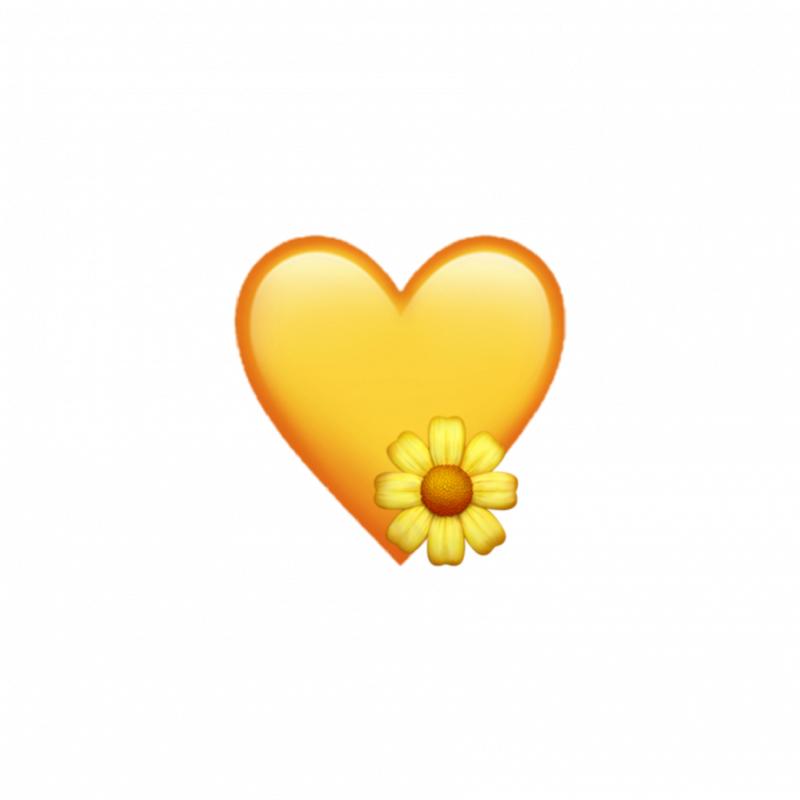 Сердечки (оранжевые)