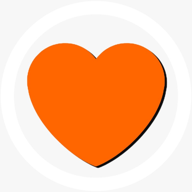 Желтое сердце ЭМОДЖИ