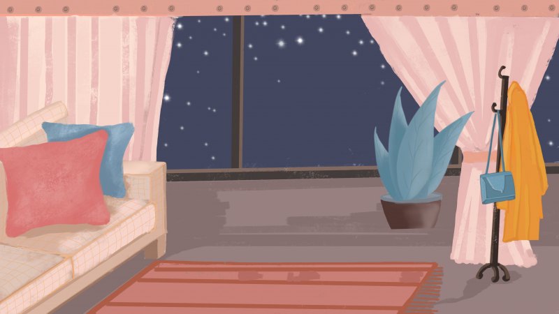 Мультяшная комната