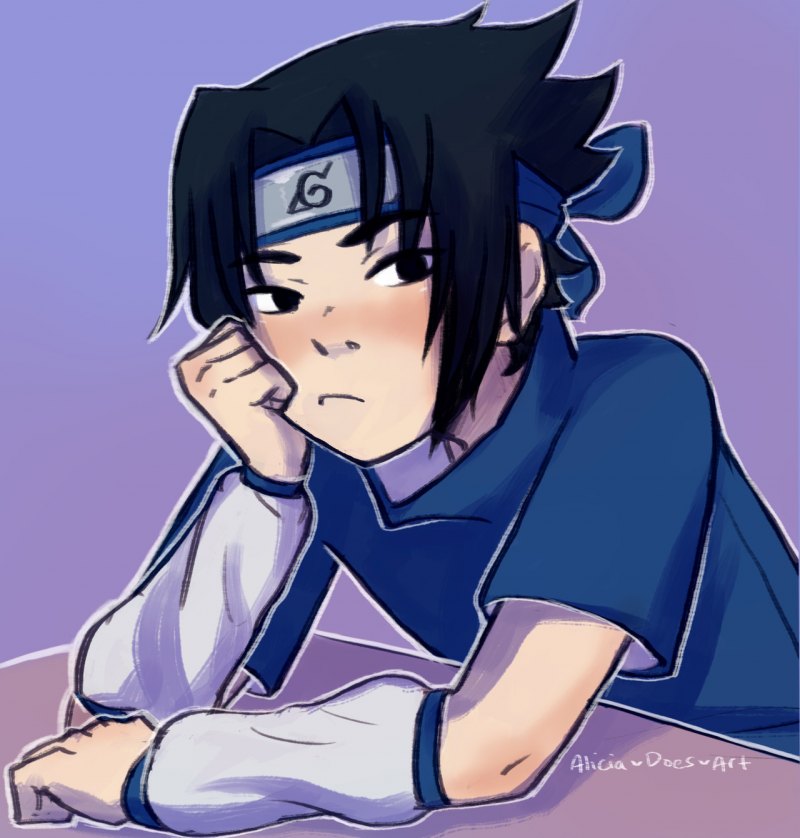 Саске Учиха кавай