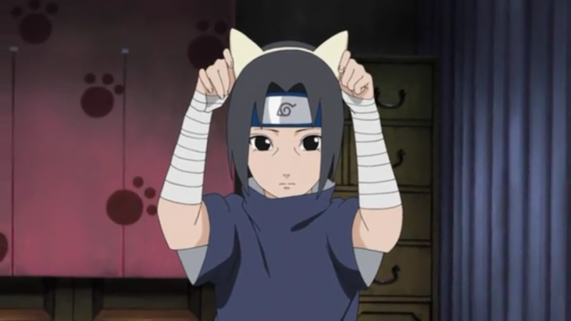 Итачи Учиха в детстве