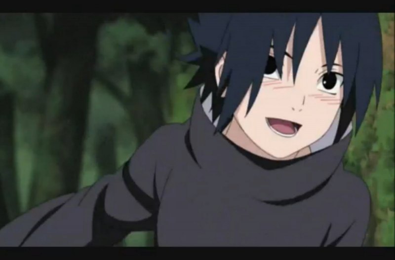 Саске Учиха маленький