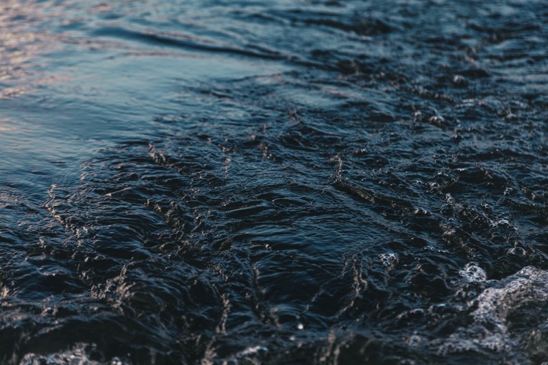 Голубая вода Эстетика
