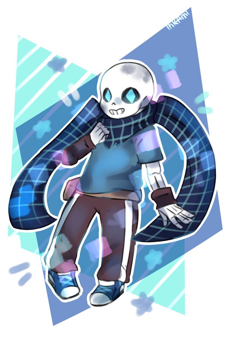 Блу принт Санс