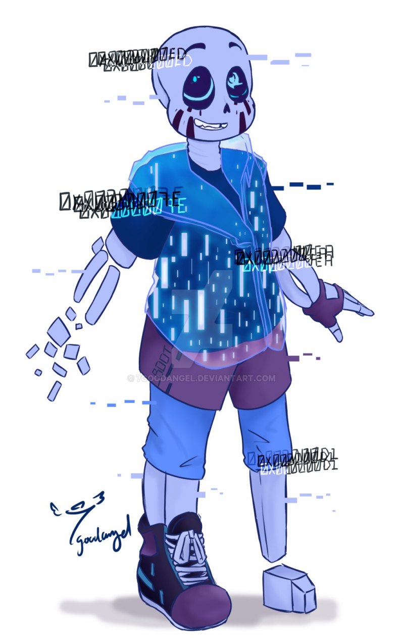 Блю скрин Санс