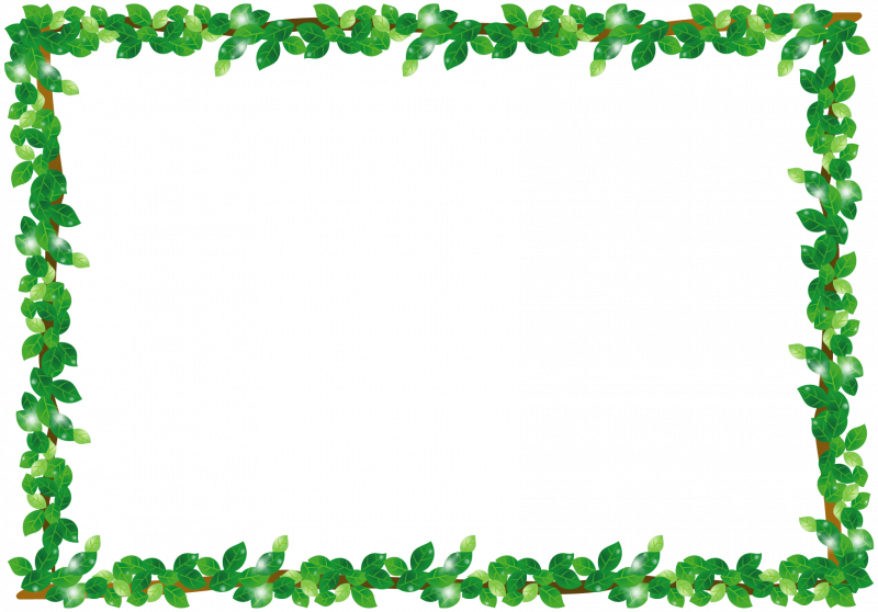 Рамка зеленая