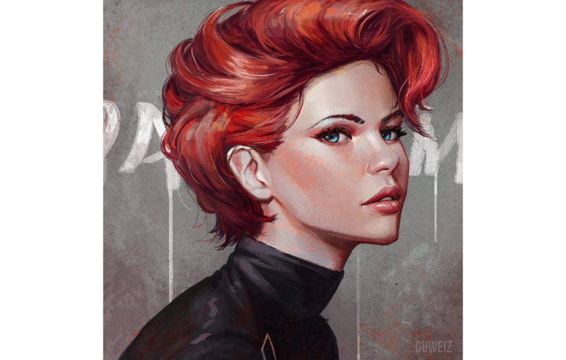 Женщина арт