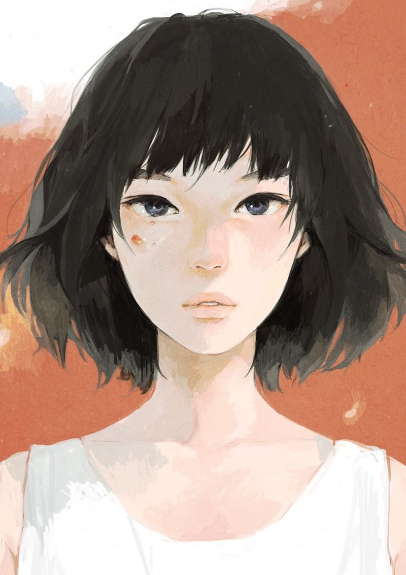 Девочка с короткими волосами