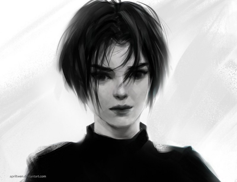 Мультяшные девушки с короткой стрижкой