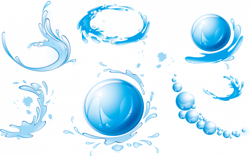 Стилизованная вода