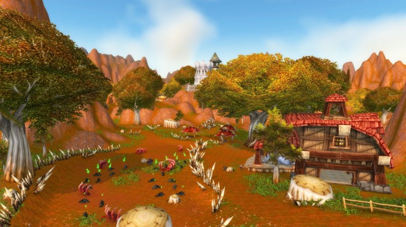 World of Warcraft Красногорье