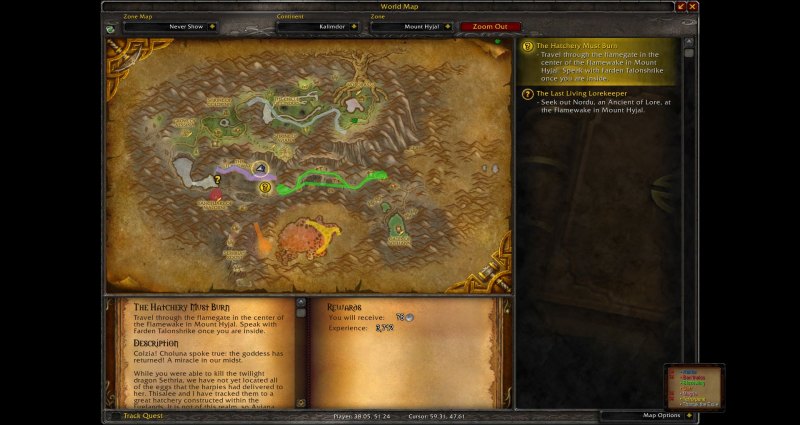 Пещеры времени wow
