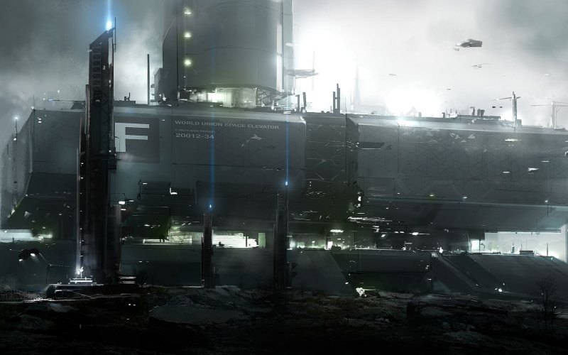 Sci Fi Планета колония