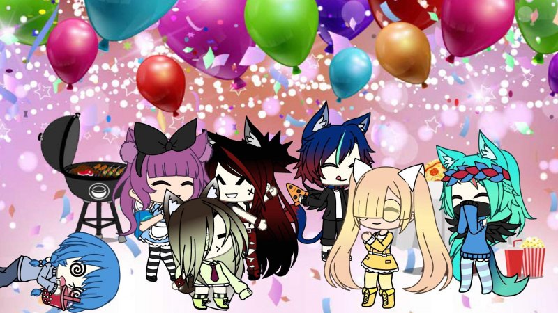 Торт Gacha Life