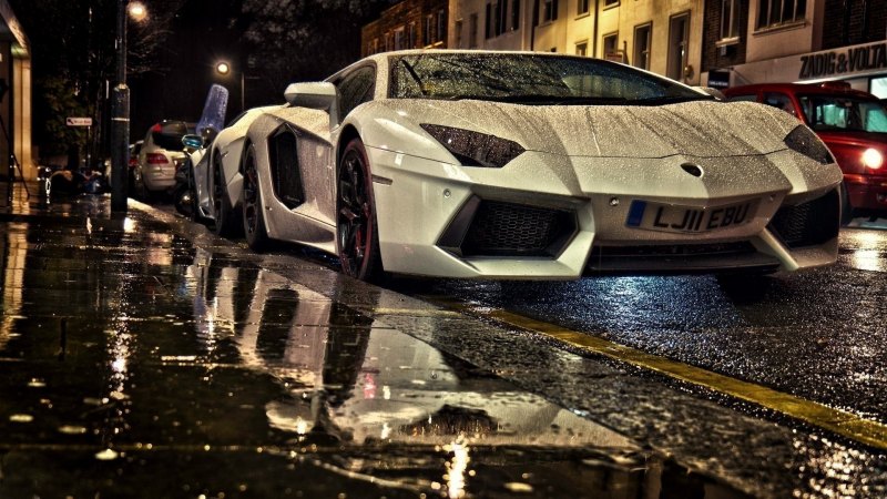 Обои Ламборджини авентадор Full HD