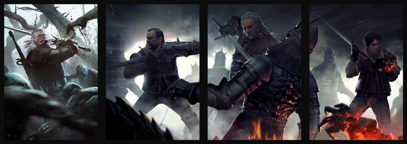 Геральт Трисс и Йеннифер