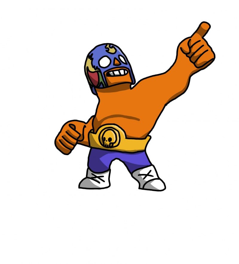 Brawl Stars Эль Примо