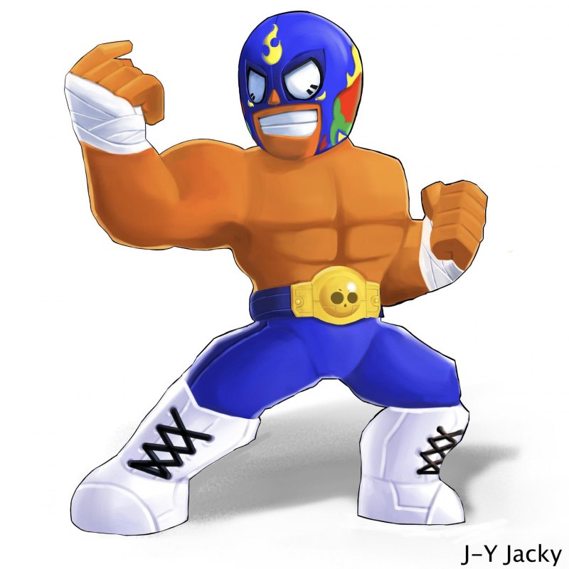 Brawl Stars бойцы Эль Примо