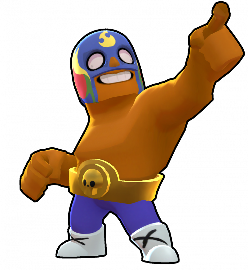 Эль Примо из Brawl Stars