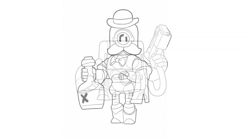 Эль Примо из Brawl Stars