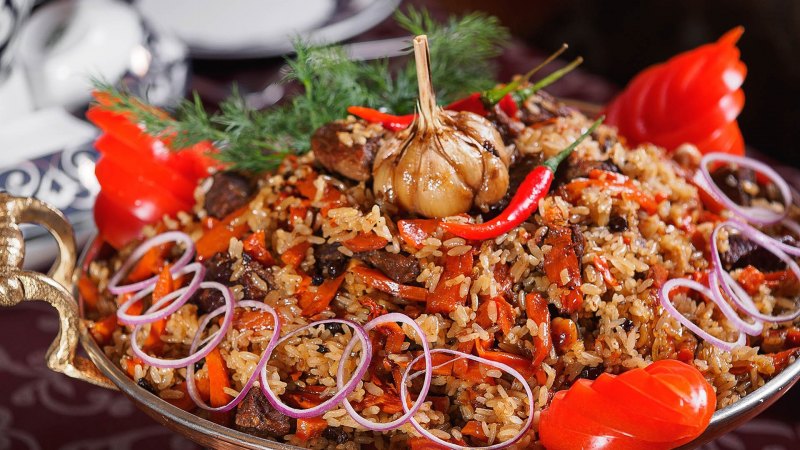 Плов Узгенский Чайхана