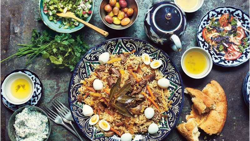 Чайхона Самарканд узбекская кухня