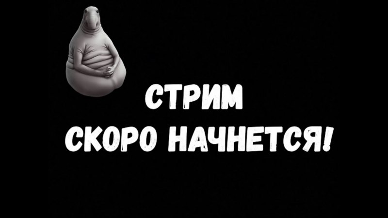 Стрим скоро начнется