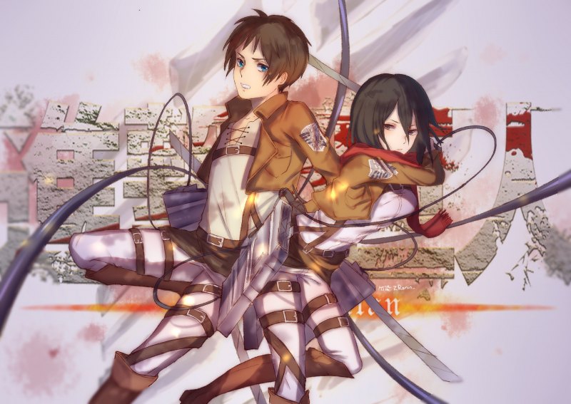 Attack on Titan Микаса Аккерман