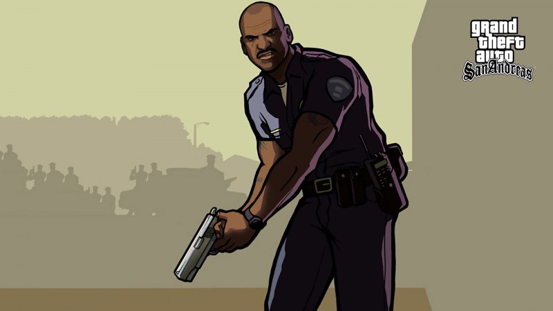 Сэмюэл л Джексон GTA San Andreas