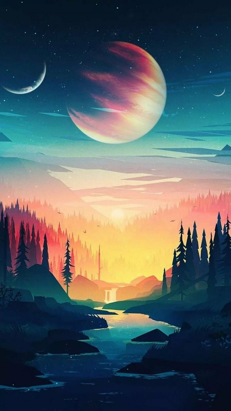 Космический пейзаж