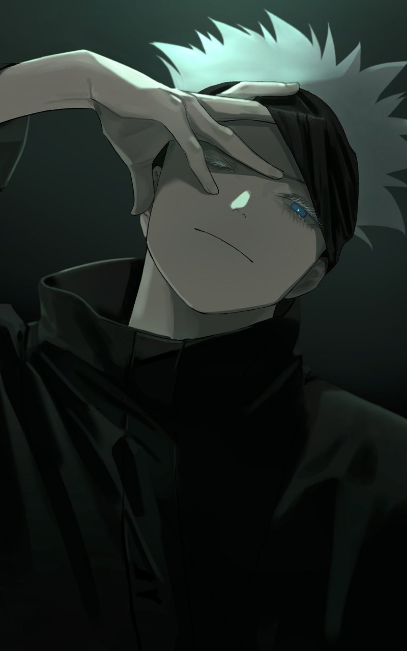 Gojo Satoru Dark Blur