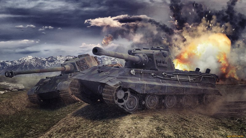 Танк е75 в World of Tanks