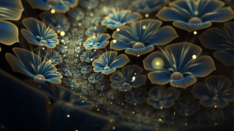 Фантазийные цветы