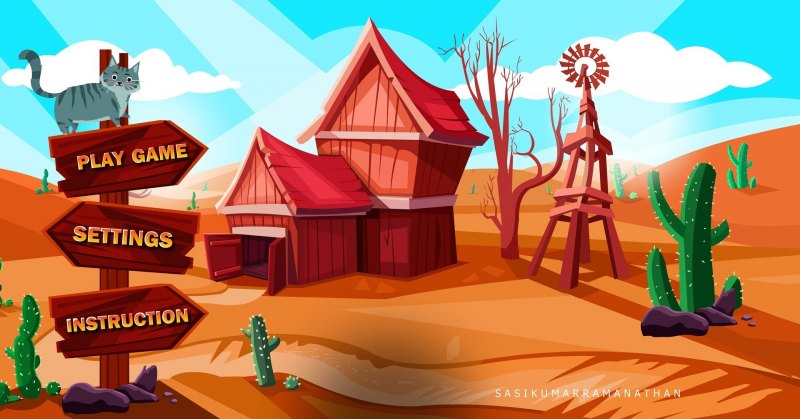Красивый фон для игры 2d