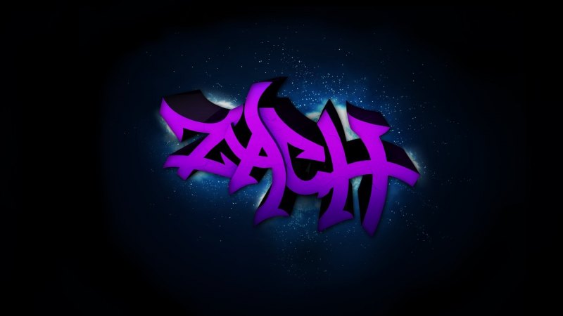 Неоновые граффити