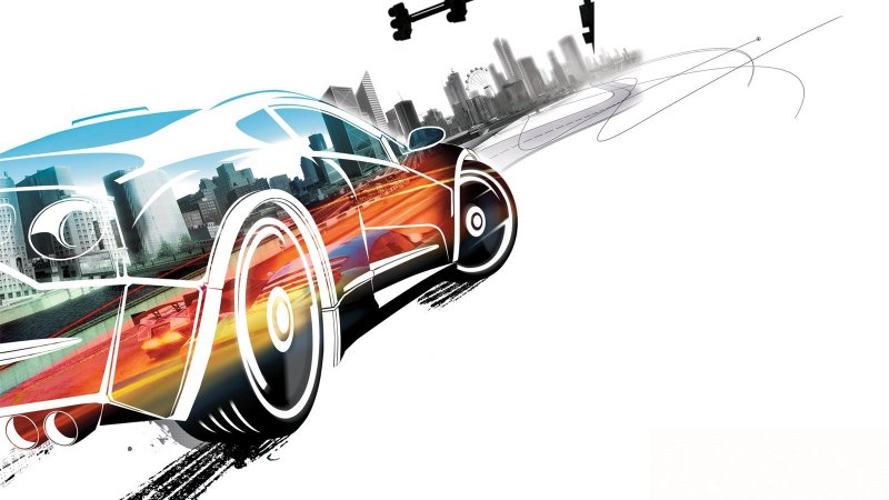 Автомобиль абстракция