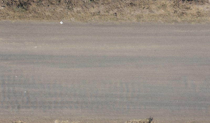 Грунтовая дорога вид сверху