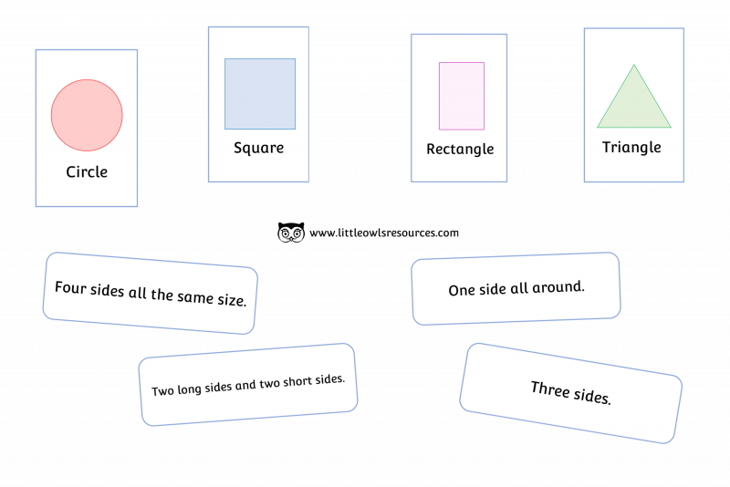 Circle Triangle Rectangle Square тема для дошкольников