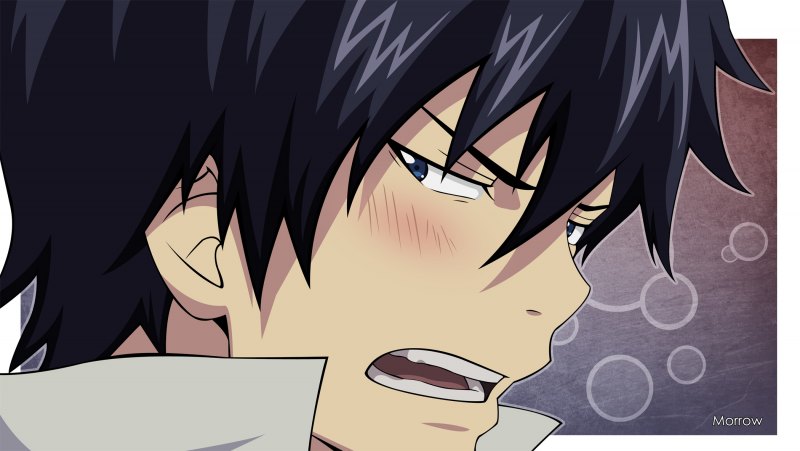 Окумура Рин смущается