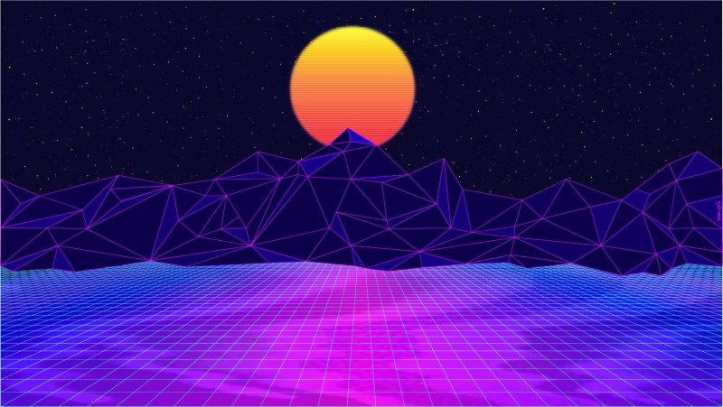 Retro Wave обои